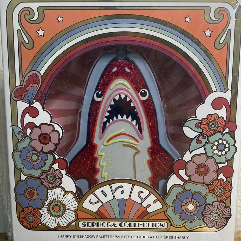 Coach x Sephora Sharky eyeshadow palette LIMITED EDITION